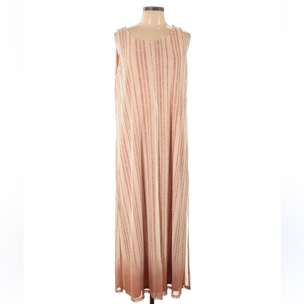 Marla Wynne Layered Maxi Strapless Lightweight‎ Dress Size 2XL